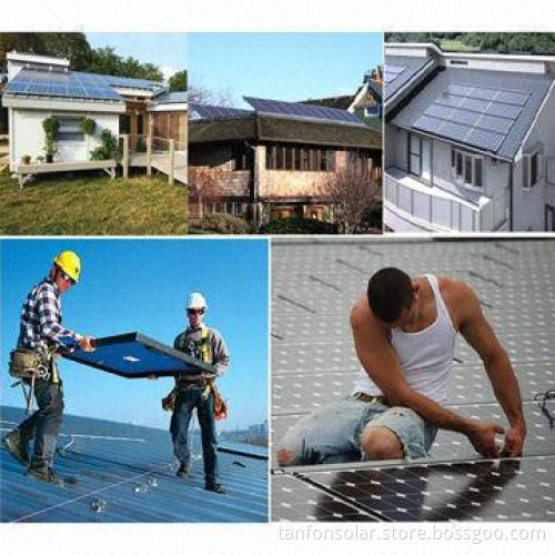 5/8/10kW high efficiency solar energy system, customized designs are accepted
